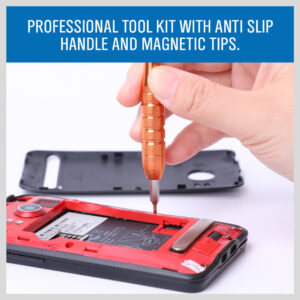 Horusdy 18 In 1 Mobile Phone Repair Tools Kit Pry Opening Tool Screwdriver - Image 4