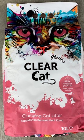 Clearcat Blanco Cat Litter – Baby Powder 10L – Nice N Cheap Variety Store Cat Litter Baby Powder