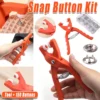 Snap Button Installation Tool Pliers Set Fastener Press Stud Kit Sewing Tool Product Image Nice N Cheap Variety Store