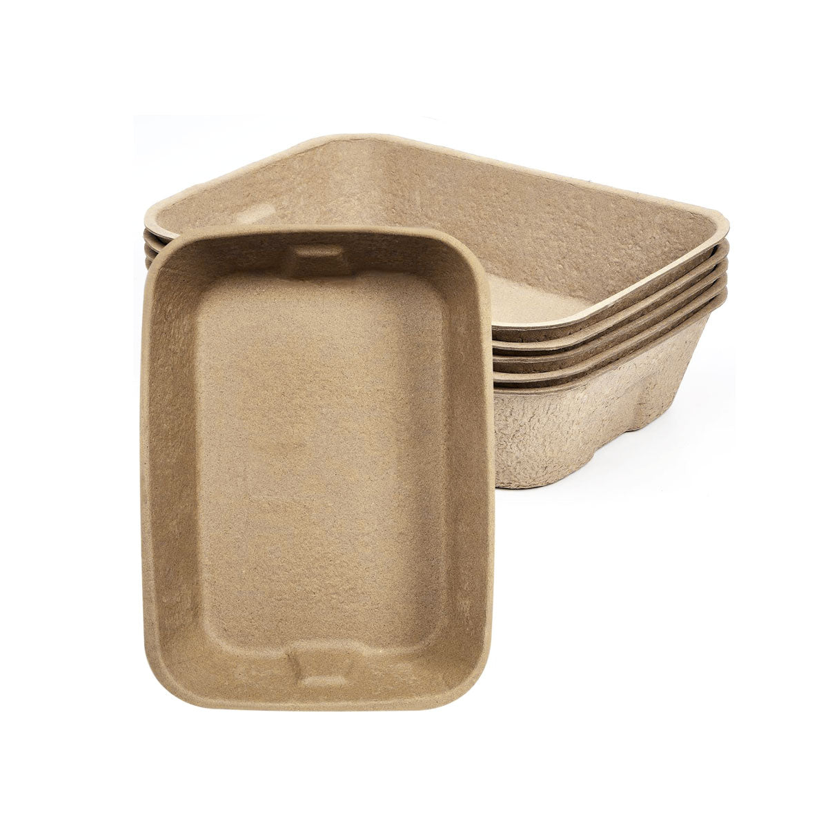 10Pcs Disposable Litter Box Pulp Degradable Pet Tray – Nice N Cheap Variety Store Disposable Litter Box