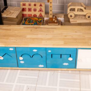 3 In 1 Sensory Play Storage And Bench - Image 2