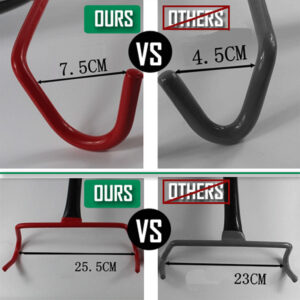 Large Premium Bike Bicycle Hanger Hook Wall Mounted Garage Storage Rack Mount - Image 4