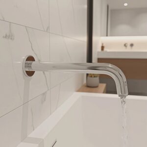 220Mm Bath Spout In Polished Chrome Finish - Image 5
