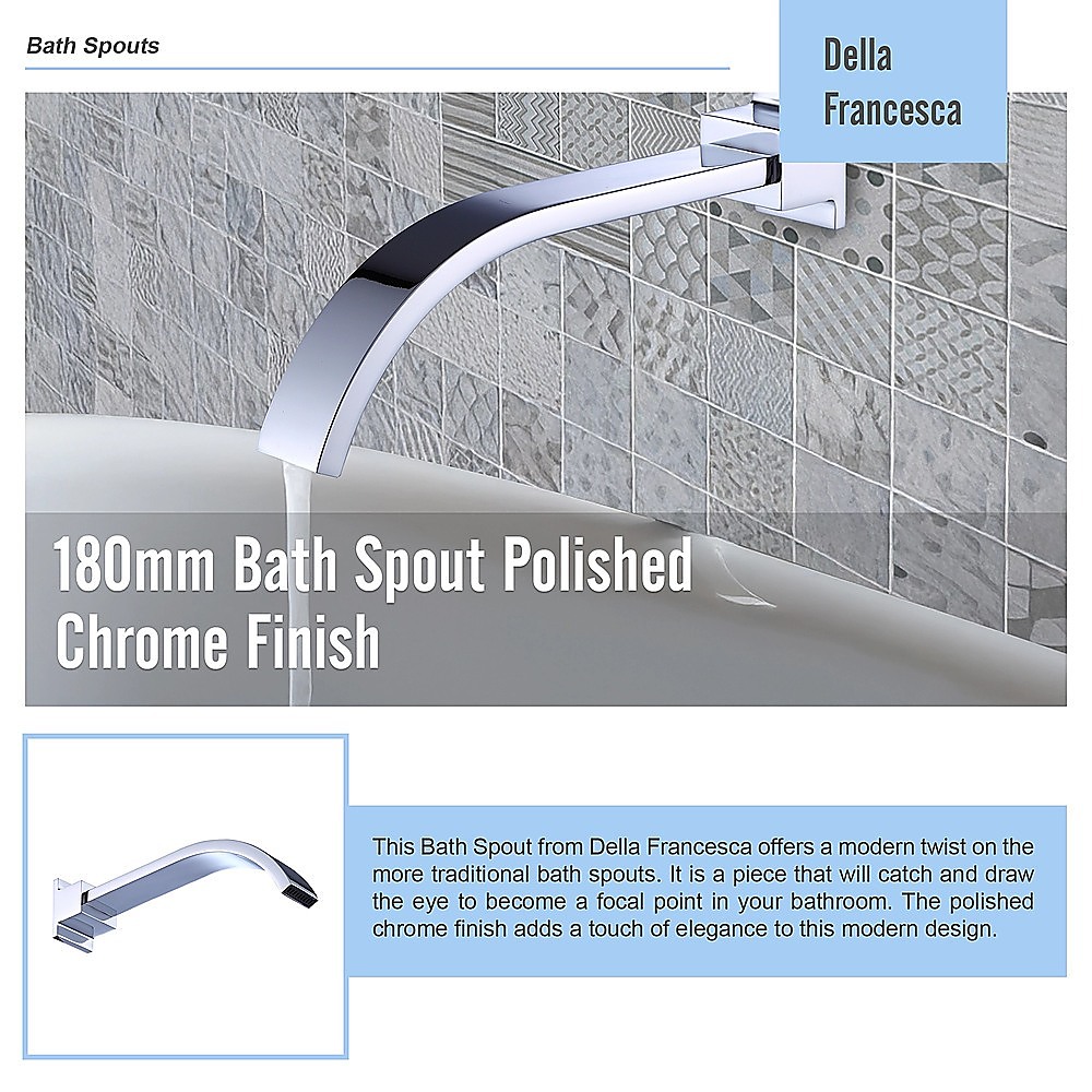 180Mm Bath Spout Polished Chrome Finish – Nice N Cheap Variety Store 180Mm Bath Spout Polished Chrome Finish - Image 9