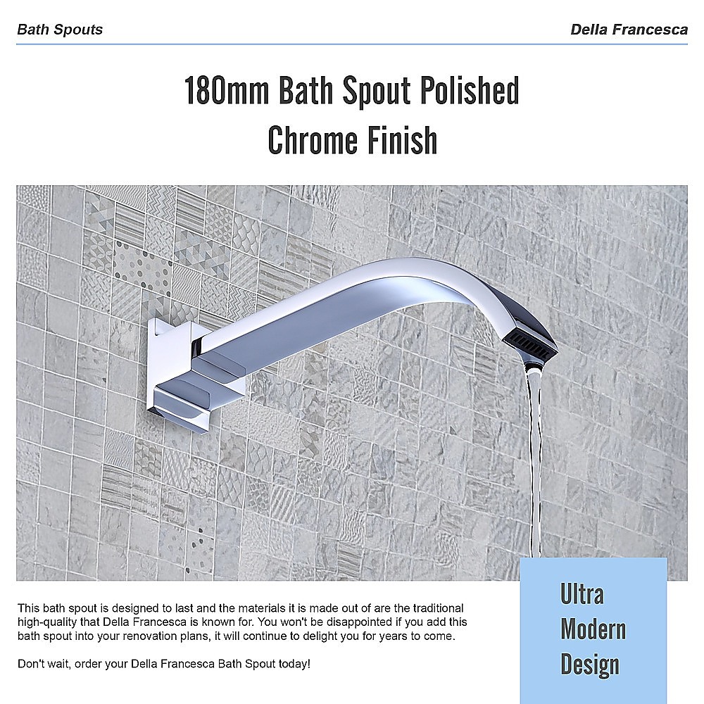 180Mm Bath Spout Polished Chrome Finish – Nice N Cheap Variety Store 180Mm Bath Spout Polished Chrome Finish - Image 10