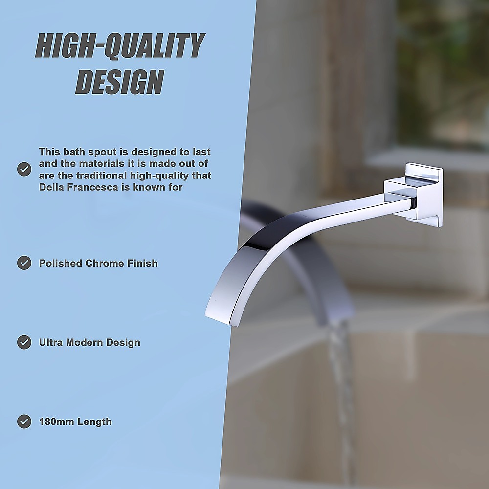 180Mm Bath Spout Polished Chrome Finish – Nice N Cheap Variety Store 180Mm Bath Spout Polished Chrome Finish - Image 11