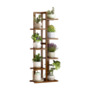 6-Tier Vertical Bamboo Plant Stand For Garden &Amp; Patio – Nice N Cheap Variety Store Bamboo Plant Stand