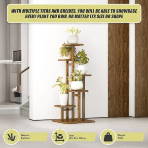 Bamboo Plant Stand