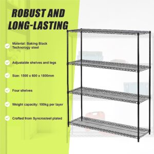 Modular Wire Storage Shelf 1500 X 600 X 1800Mm Steel Shelving – Nice N Cheap Variety Store Modular Wire Storage Shelf 1500 X 600 X 1800Mm Steel Shelving - Image 11