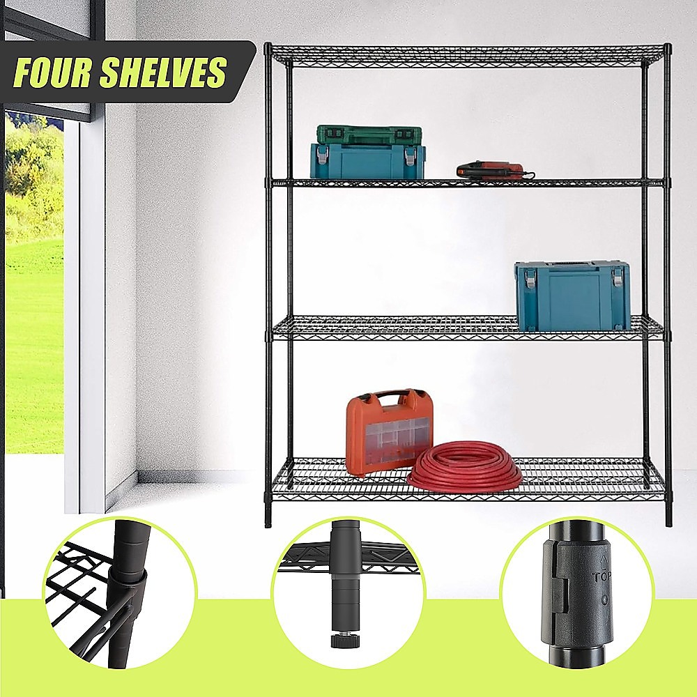 Modular Wire Storage Shelf 1500 X 600 X 1800Mm Steel Shelving – Nice N Cheap Variety Store Modular Wire Storage Shelf 1500 X 600 X 1800Mm Steel Shelving - Image 9