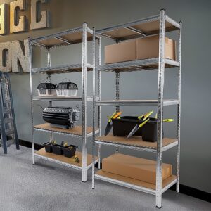 2 X 1.8M Garage Shelving Warehouse Rack Storage Shelves Pallet Racking – Nice N Cheap Variety Store 2 X 1.8M Garage Shelving Warehouse Rack Storage Shelves Pallet Racking - Image 5