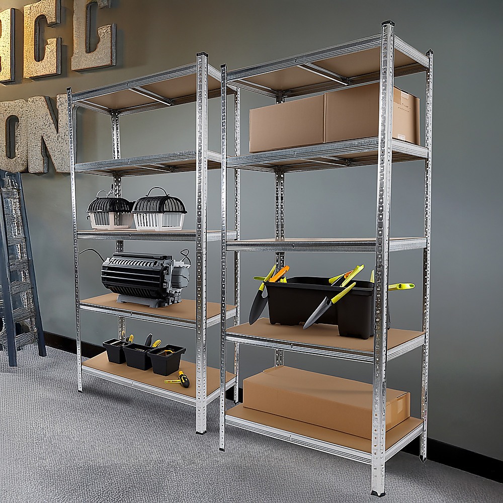 2 X 1.8M Garage Shelving Warehouse Rack Storage Shelves Pallet Racking – Nice N Cheap Variety Store 2 X 1.8M Garage Shelving Warehouse Rack Storage Shelves Pallet Racking - Image 5