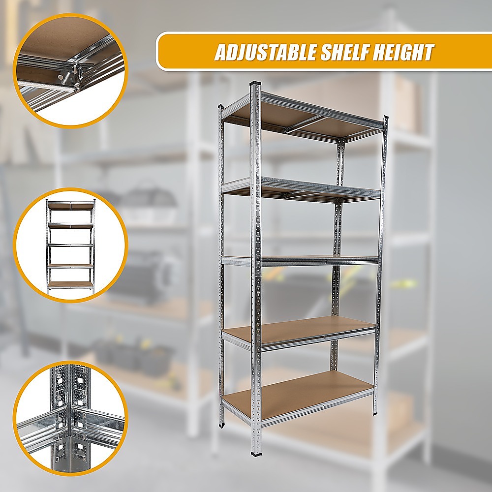 2 X 1.8M Garage Shelving Warehouse Rack Storage Shelves Pallet Racking – Nice N Cheap Variety Store 2 X 1.8M Garage Shelving Warehouse Rack Storage Shelves Pallet Racking - Image 9