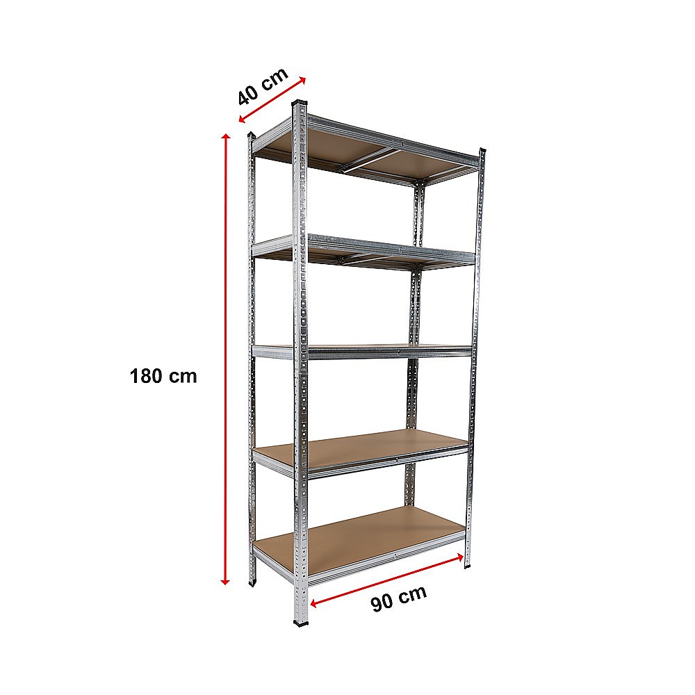 2 X 1.8M Garage Shelving Warehouse Rack Storage Shelves Pallet Racking – Nice N Cheap Variety Store 2 X 1.8M Garage Shelving Warehouse Rack Storage Shelves Pallet Racking - Image 13