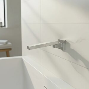 Bath In Wall Swivel Spout In Polished Chrome Finish - Image 2