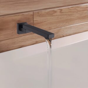 Bath In Wall Swivel Spout In Matte Black – Nice N Cheap Variety Store Bath In Wall Swivel Spout In Matte Black - Image 5