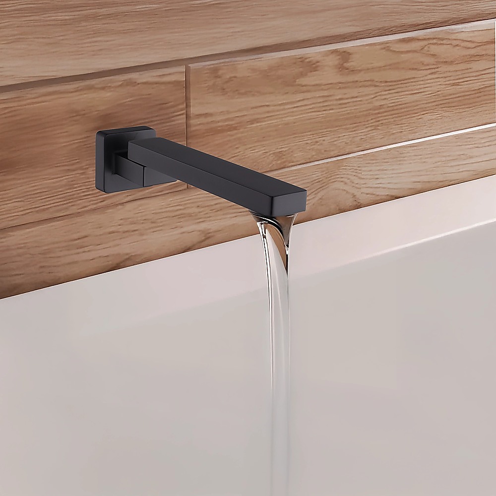 Bath In Wall Swivel Spout In Matte Black – Nice N Cheap Variety Store Bath In Wall Swivel Spout In Matte Black - Image 5