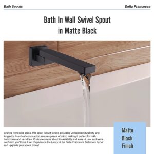 Bath In Wall Swivel Spout In Matte Black – Nice N Cheap Variety Store Bath In Wall Swivel Spout In Matte Black - Image 11