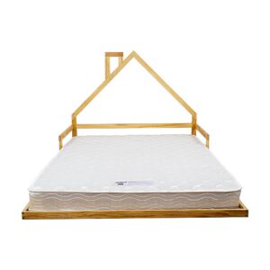 Pine Wood Floor Bed House Frame For Kids And Toddlers - Image 4