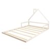 Pine Wood Floor Bed House Frame For Kids And Toddlers Product Image Nice N Cheap Variety Store