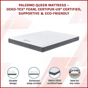 Double Memory Foam Mattress – Oeko-Tex® Textile &Amp; Certipur-Us® Certified Foam - Image 3