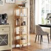 5 Tier Bookshelf Storage Bookcase Shelving Unit For Home Office Product Image Nice N Cheap Variety Store