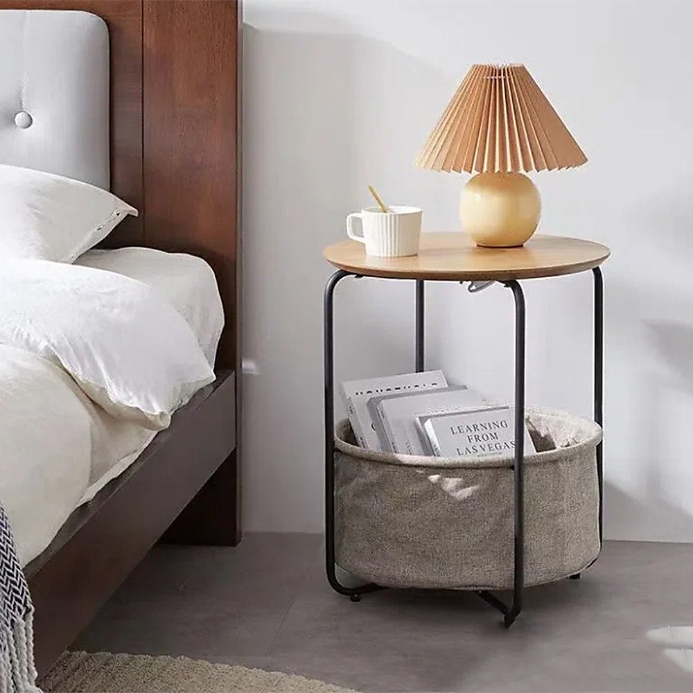 Modern Bedside Table Nightstand Storage For Bedroom Or Living Room – Nice N Cheap Variety Store Modern Bedside Table Nightstand Storage For Bedroom Or Living Room - Image 3