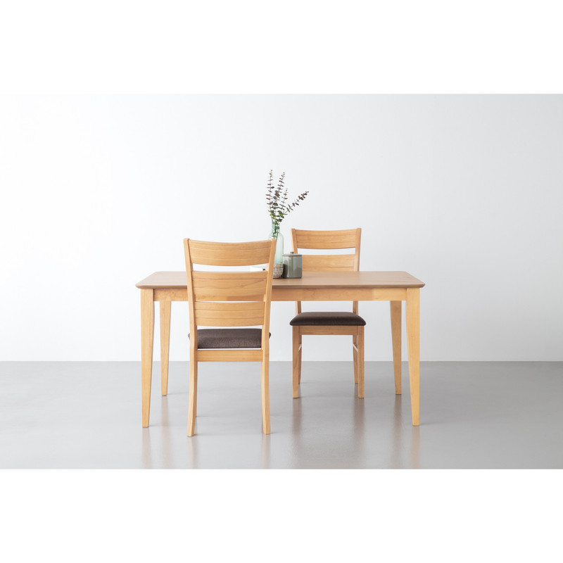 Allergo Dining Table 150Cm Timber Dining Table - Natural – Nice N Cheap Variety Store Allergo Dining Table 150Cm Timber Dining Table - Natural - Image 3