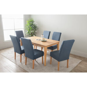 Allergo Dining Table 150Cm Timber Dining Table - Natural – Nice N Cheap Variety Store Allergo Dining Table 150Cm Timber Dining Table - Natural - Image 4