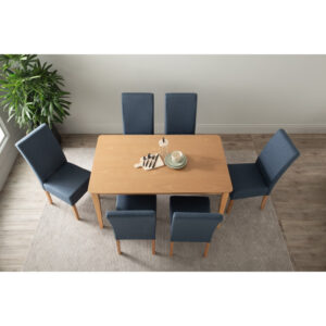Allergo Dining Table 150Cm Timber Dining Table - Natural – Nice N Cheap Variety Store Allergo Dining Table 150Cm Timber Dining Table - Natural - Image 7