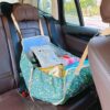 Green Car Back Seat Organizer Hammock - Portable Storage Solution Product Image Nice N Cheap Variety Store