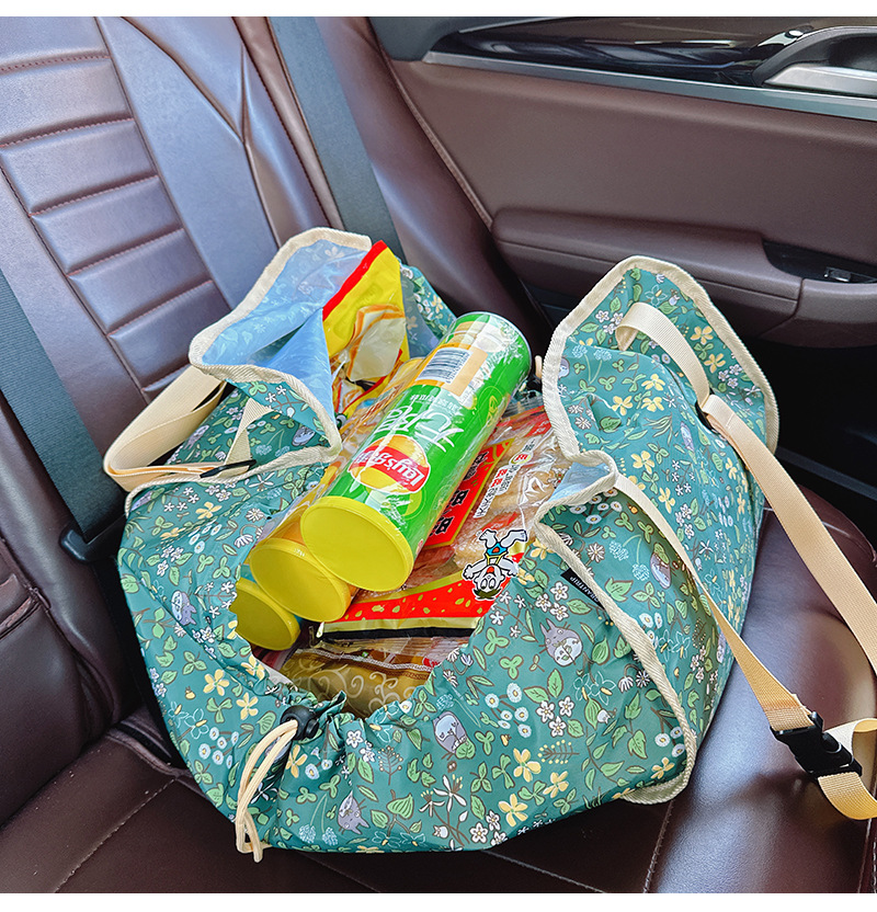 Green Car Back Seat Organizer Hammock - Portable Storage Solution – Nice N Cheap Variety Store Green Car Back Seat Organizer Hammock - Portable Storage Solution - Image 3