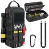 Tactical Tool Pouch Organizer - Heavy Duty Oxford Cloth - Compact Molle Utility Bag With Adjustable Shoulder Strap For Edc Small Hand Tools And Outdoor Gear - 12 Inch Black – Nice N Cheap Variety Store Tactical Tool Pouch Organizer - Heavy Duty Oxford Cloth - Compact Molle Utility Bag With Adjustable Shoulder Strap For Edc Small Hand Tools And Outdoor Gear - 12 Inch Black Product Image Nice N Cheap Variety Store