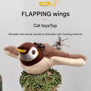 Interactive Flapping Wing Bird Toy For Cats &Amp; Dogs – Nice N Cheap Variety Store Flapping Bird Toy