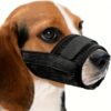 Black Mesh Dog Muzzle