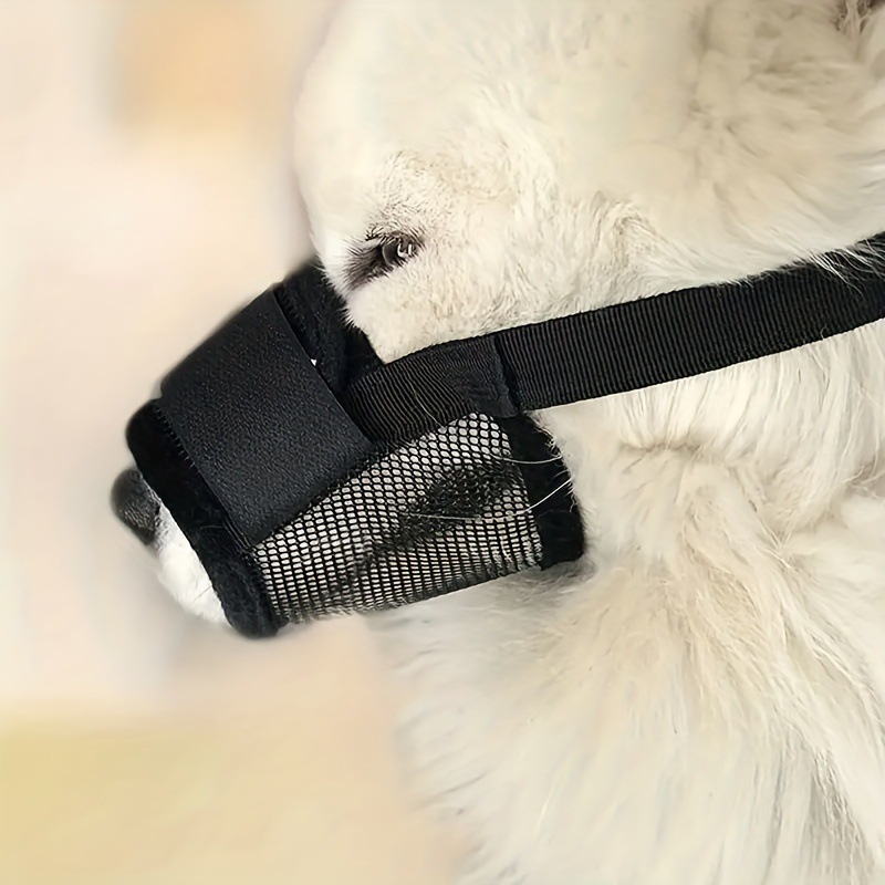 Black Mesh Dog Muzzle M | Soft &Amp; Breathable 3-Pack – Nice N Cheap Variety Store Black Mesh Dog Muzzle