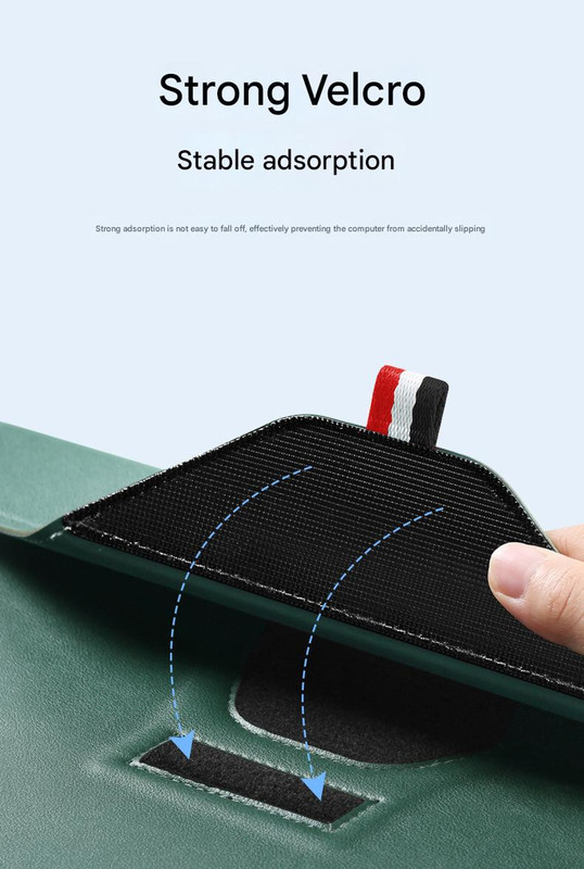 3-In-1 Pu Leather Laptop Sleeve With Stand &Amp; Mouse Pad + Accessory Pouch(Black) – Nice N Cheap Variety Store 3-In-1 Pu Leather Laptop Sleeve With Stand &Amp; Mouse Pad + Accessory Pouch(Black) - Image 7