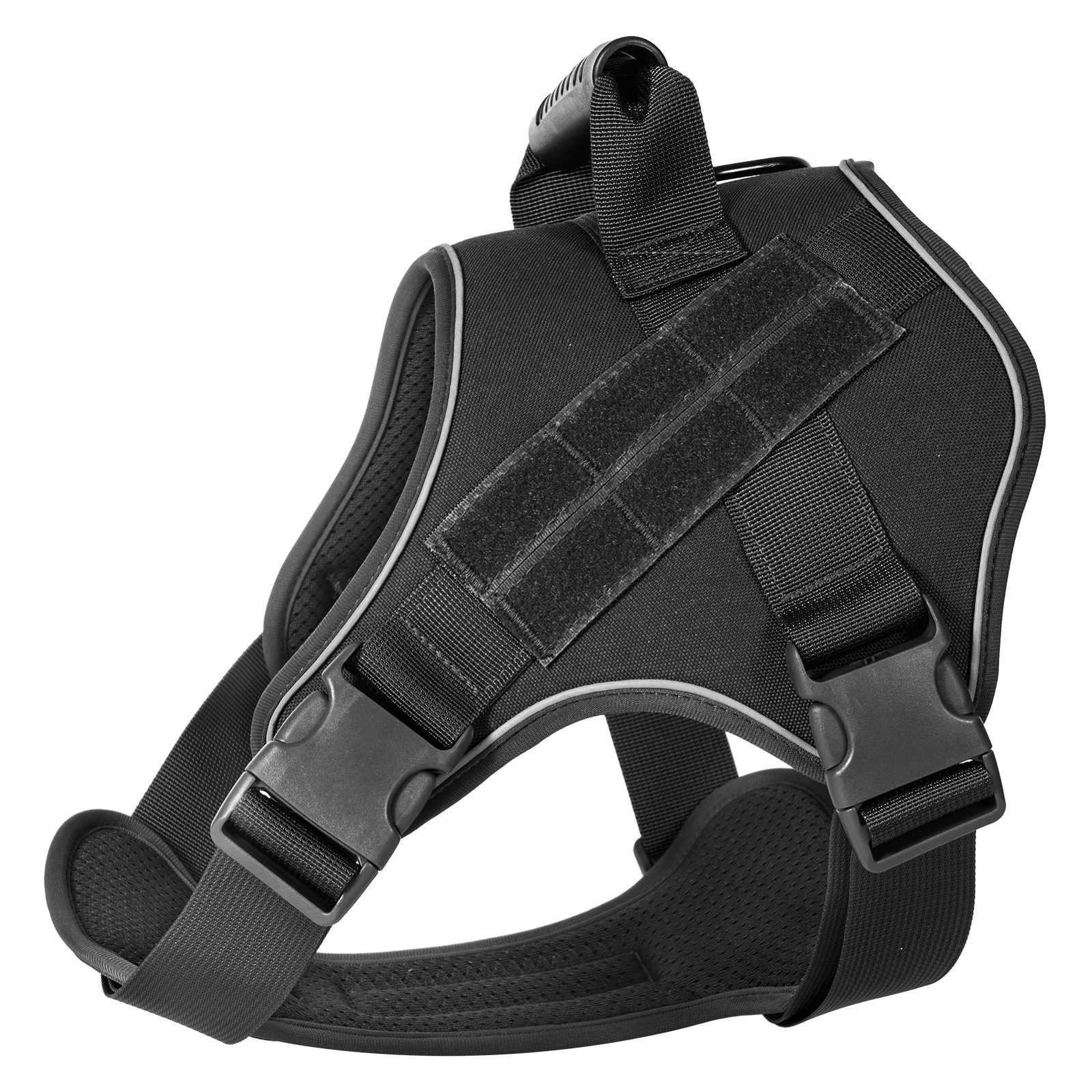 Black Tactical No-Pull Dog Harness | Reflective &Amp; Breathable – Nice N Cheap Variety Store Tactical Dog Harness