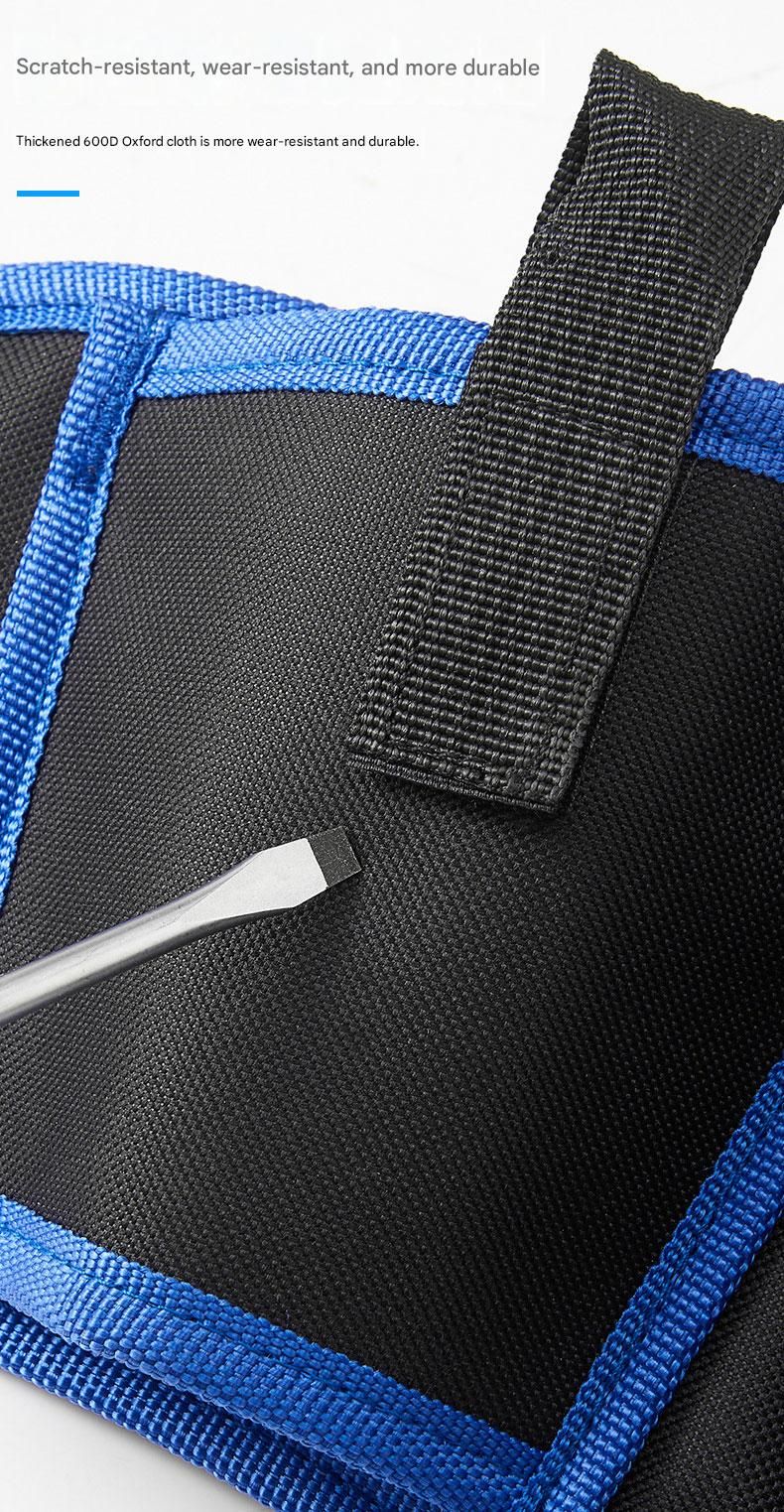 Blue Professional Oxford Cloth Tool Waist Bag –Tool Belt, Multifunctional Work Belt, Men'S Robust, Adjustable Tool Belt - Heavy-Duty 600D Waterproof For Electricians, Mechanics &Amp; Construction Workers – Nice N Cheap Variety Store Blue Professional Oxford Cloth Tool Waist Bag –Tool Belt, Multifunctional Work Belt, Men'S Robust, Adjustable Tool Belt - Heavy-Duty 600D Waterproof For Electricians, Mechanics &Amp; Construction Workers - Image 10