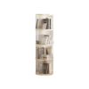 Rotating Circular Bookshelf With Four Layers- Cream White Multi-Layer Storage Rack, 40.5X40.5X135.5Cm (Abs+Pet) – Nice N Cheap Variety Store Rotating Circular Bookshelf With Four Layers- Cream White Multi-Layer Storage Rack, 40.5X40.5X135.5Cm (Abs+Pet) Product Image Nice N Cheap Variety Store