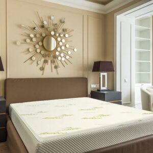 4Cm Memory Foam Mattress Topper With Bamboo Cover - Double - Image 4