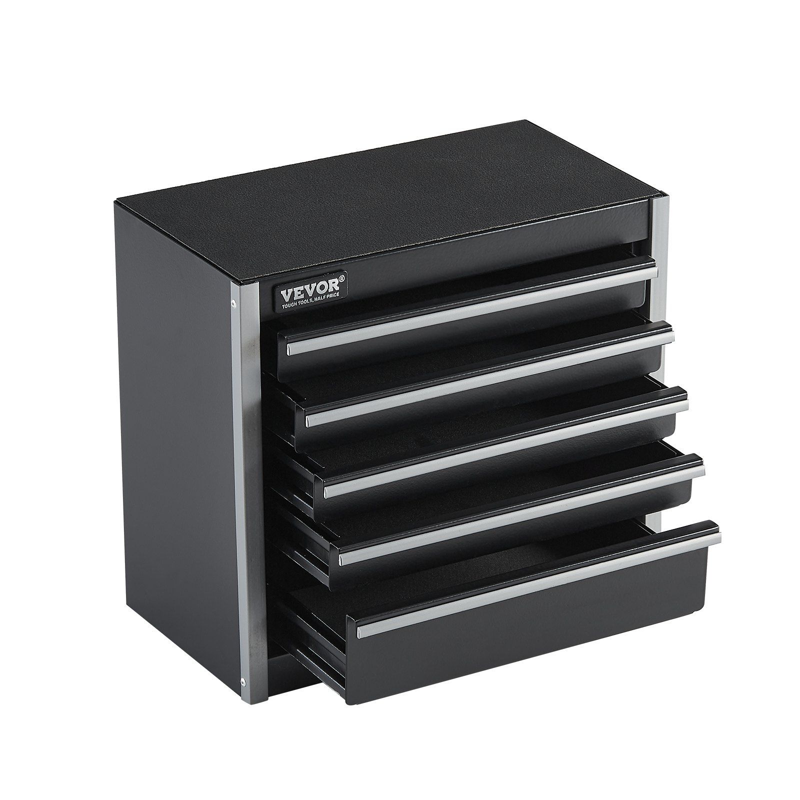 Metal Tool Box, 8.6-Inch, Portable Metal Tool Box With 5 Drawers, Small Tool Chest With Eva Liners And Pp Feet Pads, Heavy-Duty Steel With Ball Bearing Opening And Powder Coated Finish, Black – Nice N Cheap Variety Store Metal Tool Box, 8.6-Inch, Portable Metal Tool Box With 5 Drawers, Small Tool Chest With Eva Liners And Pp Feet Pads, Heavy-Duty Steel With Ball Bearing Opening And Powder Coated Finish, Black
