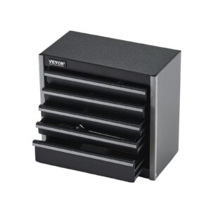 Metal Tool Box, 8.6-Inch, Portable Metal Tool Box With 5 Drawers, Small Tool Chest With Eva Liners And Pp Feet Pads, Heavy-Duty Steel With Ball Bearing Opening And Powder Coated Finish, Black – Nice N Cheap Variety Store Metal Tool Box, 8.6-Inch, Portable Metal Tool Box With 5 Drawers, Small Tool Chest With Eva Liners And Pp Feet Pads, Heavy-Duty Steel With Ball Bearing Opening And Powder Coated Finish, Black - Image 11
