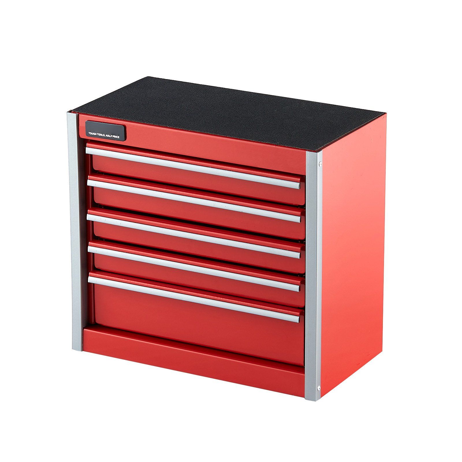 Metal Tool Box, 8.6-Inch, Portable Metal Tool Box With 5 Drawers, Small Tool Chest With Eva Liners And Pp Feet Pads, Heavy-Duty Steel With Ball Bearing Opening And Powder Coated Finish, Red – Nice N Cheap Variety Store Metal Tool Box, 8.6-Inch, Portable Metal Tool Box With 5 Drawers, Small Tool Chest With Eva Liners And Pp Feet Pads, Heavy-Duty Steel With Ball Bearing Opening And Powder Coated Finish, Red - Image 9