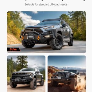 Electric Winch, 5400 Kg Load Capacity, 12V Dc Truck Winch With Φ9.1 Mm X 24 M Steel Rope, Wireless &Amp; Wired Remote Control, Ip55 Waterproof For Towing Suv Jeep Trailer Boat Off-Road Vehicle - Image 6