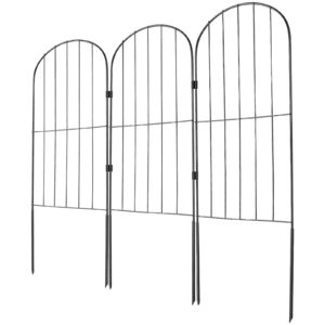 No Dig Garden Fence