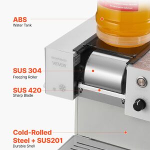 Snowflake Ice Machine, 60Kg/24H Snowflake Ice Maker, Ice-Shaver Machine With Stainless Steel Blade, Electric Snow Cone Maker With 1.8L Tank, 90S Fast Pre-Cooling, For Home &Amp; Small Gatherings - Image 6