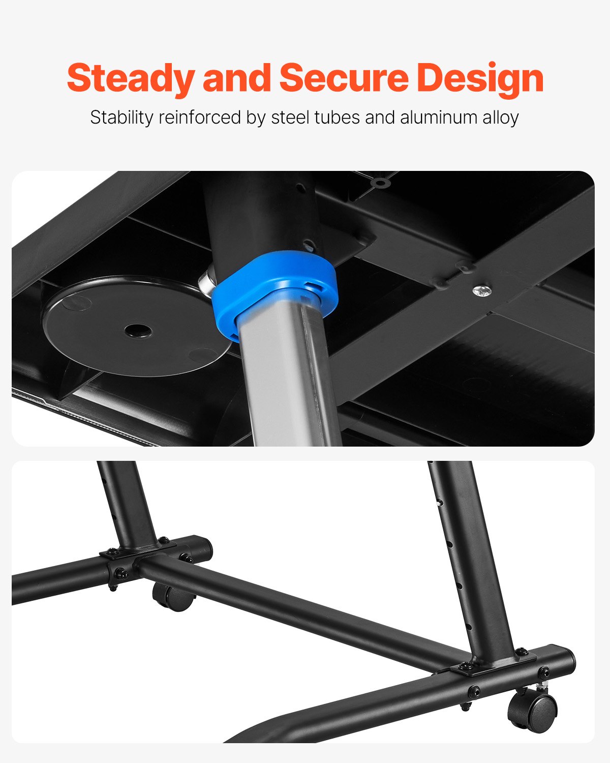 Mobile Cycling Desk Foldable Bike Trainer Fitness Desk With Lockable Wheel – Nice N Cheap Variety Store Mobile Cycling Desk Foldable Bike Trainer Fitness Desk With Lockable Wheel - Image 6