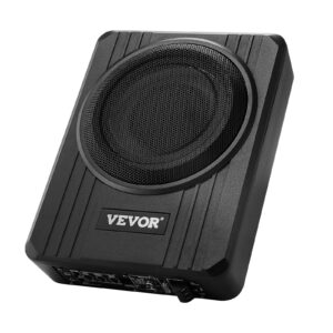 8" 400W Underseat Car Subwoofer Slim Powered Audio Sub