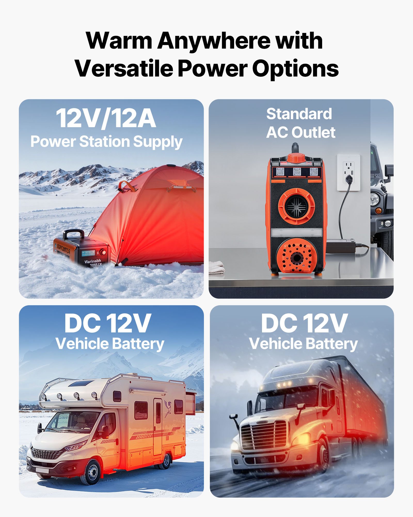 Diesel Heater, 8Kw, Dc 12V, All In One Portable Diesel Air Heater With Bluetooth App Control, Remote Control And Lcd Screen, 4.5 L Fuel Tank For Vehicles, Vans, Rvs, Campers, And Garages – Nice N Cheap Variety Store Diesel Heater, 8Kw, Dc 12V, All In One Portable Diesel Air Heater With Bluetooth App Control, Remote Control And Lcd Screen, 4.5 L Fuel Tank For Vehicles, Vans, Rvs, Campers, And Garages - Image 7